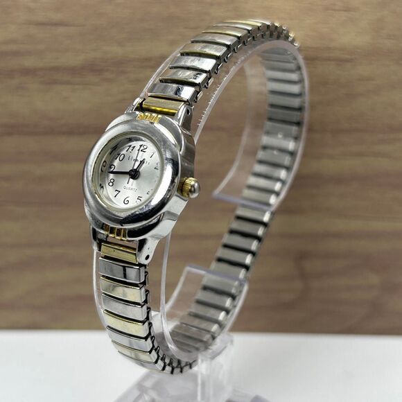 Vintage Elements Quartz Womans Silver Tone Watch - Picture 6 of 7